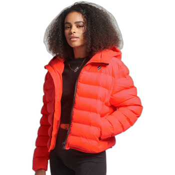 Textiel Dames Wind jackets Superdry Doudoune femme  Code All Seasons Orange