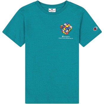 Textiel Jongens T-shirts & Polo’s Champion T-shirt enfant  Gcy Graphic Gallery Multicolour