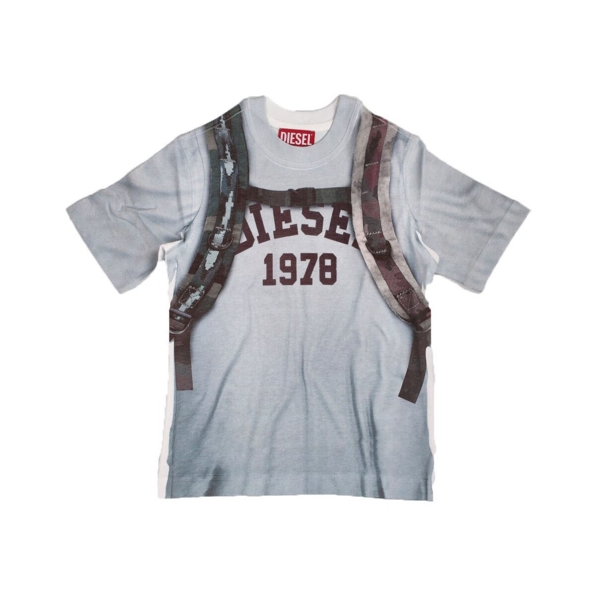 Textiel Jongens T-shirts korte mouwen Diesel J01122 Multicolour
