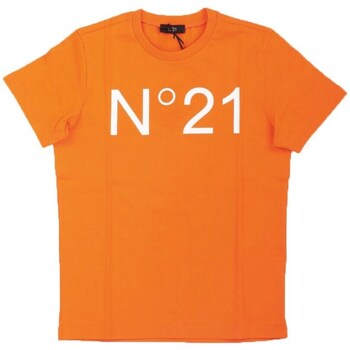 Textiel Kinderen T-shirts korte mouwen N°21 N21173 Orange
