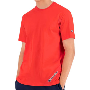Textiel Heren T-shirts & Polo’s Champion  Rood