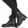 Schoenen Dames Laarzen Calvin Klein Jeans RUBBER SOLE COMBAT BOOT W/HW Zwart