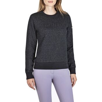 Textiel Dames Sweaters / Sweatshirts Equiline Sweatshirt équitation femme  Gerseg Zwart