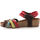 Schoenen Dames Sandalen / Open schoenen Interbios sandalen / blootsvoets vrouw veelkleurig Multicolour