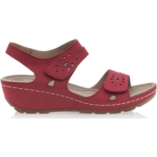 Schoenen Dames Sandalen / Open schoenen Amarpies sandalen / blootsvoets vrouw rood Rood