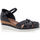 Schoenen Dames Sandalen / Open schoenen Soleil sandalen / blootsvoets vrouw zwart Zwart