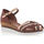 Schoenen Dames Sandalen / Open schoenen Soleil sandalen / blootsvoets vrouw bruin Brown