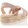 Schoenen Meisjes Sandalen / Open schoenen 3 Pommes sandalen / blootsvoets dochter roze Roze