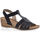 Schoenen Dames Sandalen / Open schoenen Inblu sandalen / blootsvoets vrouw zwart Zwart