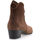 Schoenen Dames Enkellaarzen Fleur De Safran Boots / laarzen vrouw bruin Brown