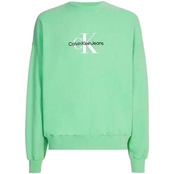 Textiel Heren Sweaters / Sweatshirts Calvin Klein Jeans  Groen