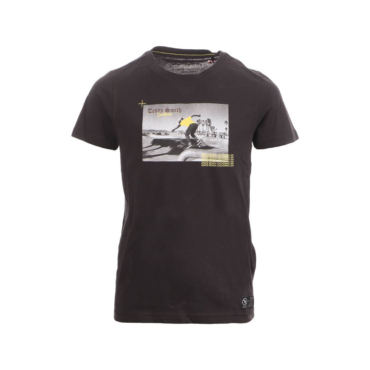 Textiel Jongens T-shirts & Polo’s Teddy Smith  Grijs