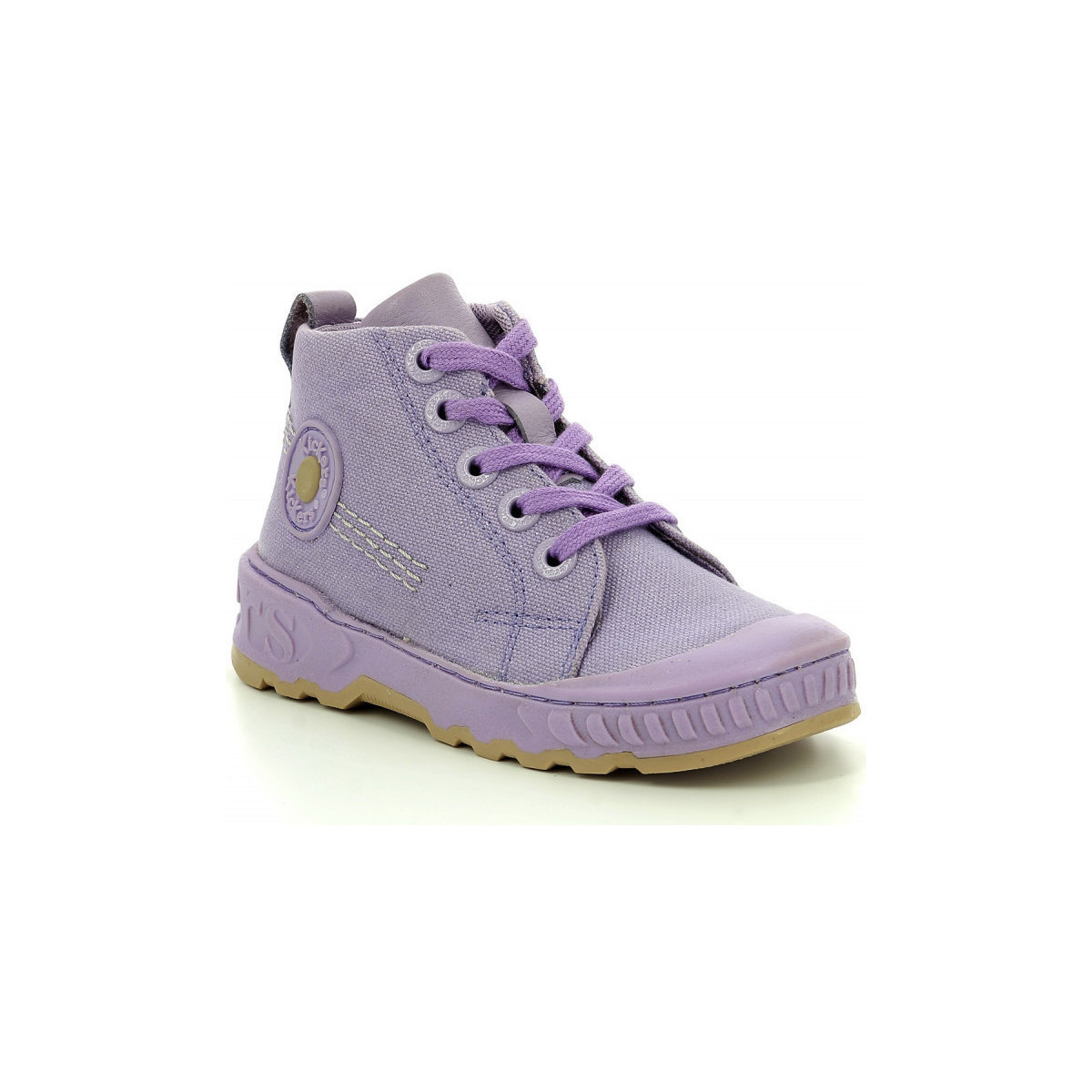 Schoenen Meisjes Hoge sneakers Kickers Kickrup Violet