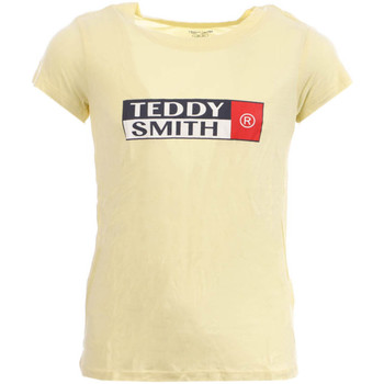Textiel Meisjes T-shirts & Polo’s Teddy Smith  Geel
