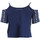 Textiel Meisjes T-shirts & Polo’s Teddy Smith  Blauw