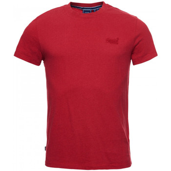 Textiel Heren T-shirts & Polo’s Superdry Vintage logo emb Rood
