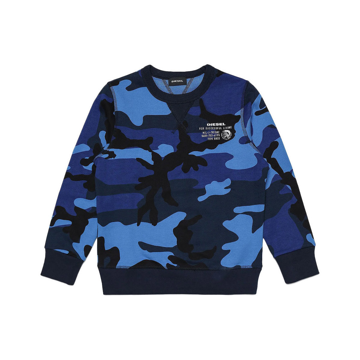 Textiel Jongens Sweaters / Sweatshirts Diesel  Blauw