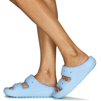 Crocs Classic Cozzzy Sandal Blauw / Calcite