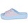 Schoenen Dames Slippers Crocs ClassicPlatformGlitterSlideW Blauw / Glitter