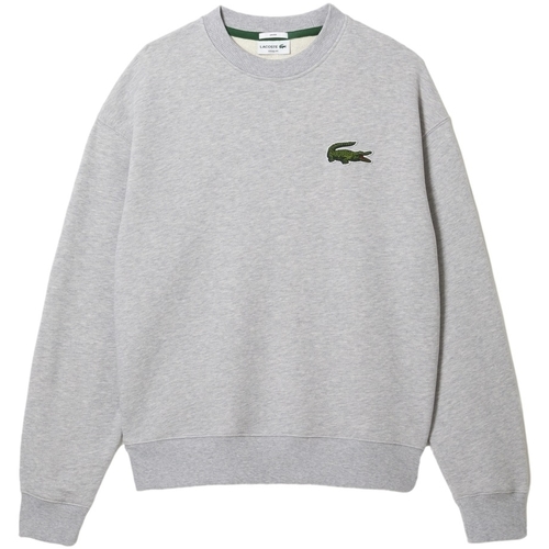 Textiel Heren Sweaters / Sweatshirts Lacoste Unisex Loose Fit Sweatshirt - Gris Grijs