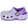 Schoenen Meisjes Klompen Crocs Classic Glitter Clog T Violet