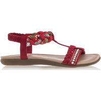 Schoenen Dames Sandalen / Open schoenen Divina sandalen / blootsvoets vrouw rood Rood