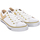 Schoenen Heren Lage sneakers Pony 131T44-WHITE-GOLD Wit