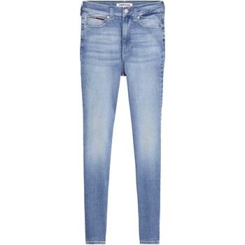 Textiel Dames Jeans Tommy Jeans VAQUERO SUPER SKINNY MUJER   DW0DW13370 Blauw