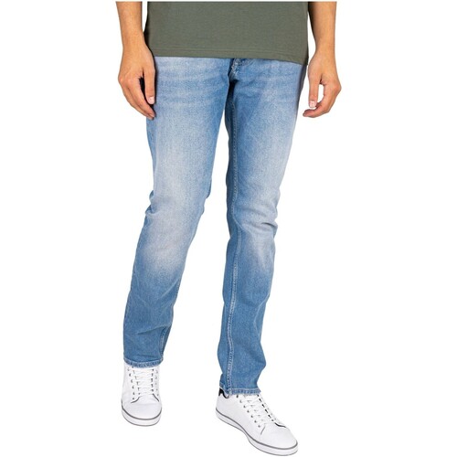 Textiel Heren Broeken / Pantalons Tommy Jeans VAQUEROS SLIM HOMBRE   DM0DM13143-1AB Blauw