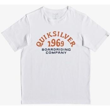 Textiel Jongens T-shirts korte mouwen Quiksilver CAMISETA NIO  EQBZT03940 Wit