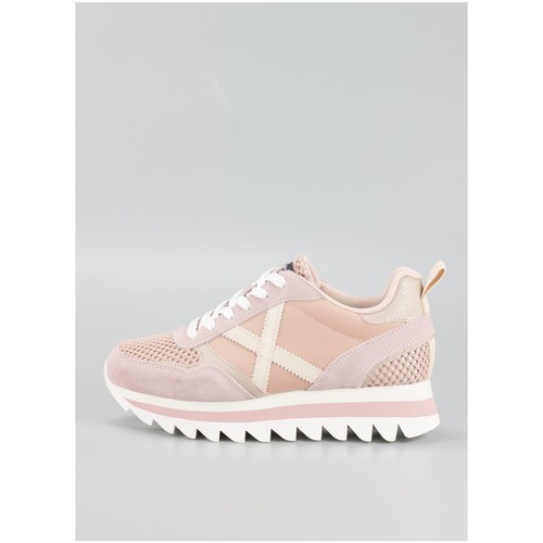 Schoenen Dames Lage sneakers Munich Zapatillas  en color rosa para señora Roze