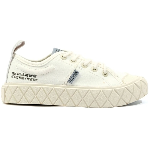 Schoenen Kinderen Sneakers Palladium Kids Ace Lo Supply - Star White Wit
