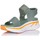 Schoenen Dames Sandalen / Open schoenen Fluchos BASKETS  AT105 Groen