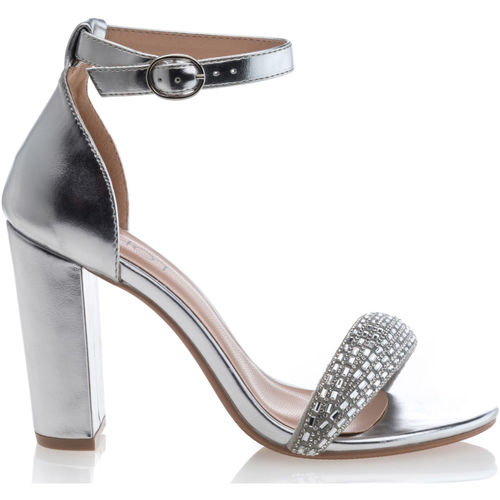 Schoenen Dames Sandalen / Open schoenen Hot sandalen / blootsvoets vrouw grijs Zilver