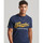 Textiel Heren T-shirts & Polo’s Superdry Vintage scripted college Blauw