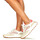 Schoenen Dames Lage sneakers Tommy Jeans TJW TRANSLUCENT RUNNER Wit / Beige / Roze