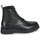 Schoenen Dames Laarzen Tommy Jeans TJW LACE UP FLAT BOOT Zwart