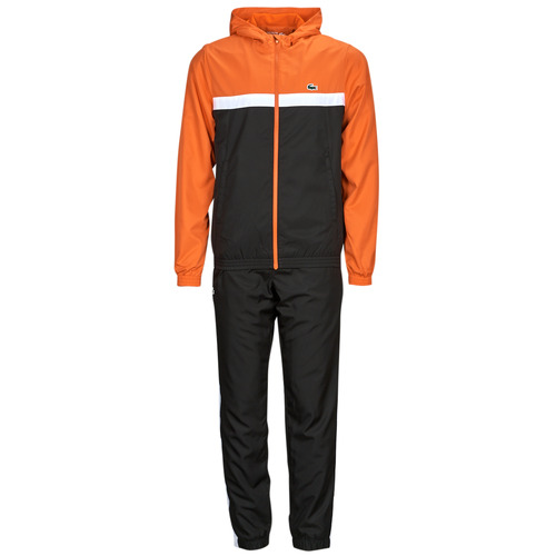 Textiel Heren Trainingspakken Lacoste WH1793-MPI Orange / Zwart / Wit