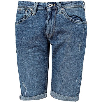 Textiel Heren Korte broeken / Bermuda's Pepe jeans PM800935RG2 | Cash Blauw