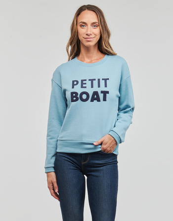 Textiel Dames Sweaters / Sweatshirts Petit Bateau LUCIOLE Blauw