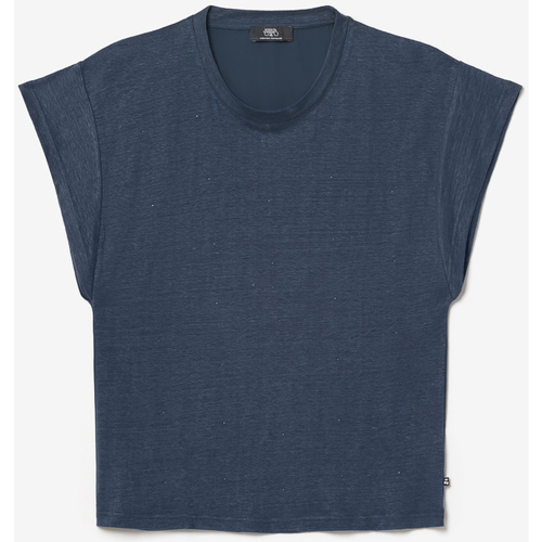 Textiel Dames T-shirts & Polo’s Le Temps des Cerises T-shirt OVERS Blauw