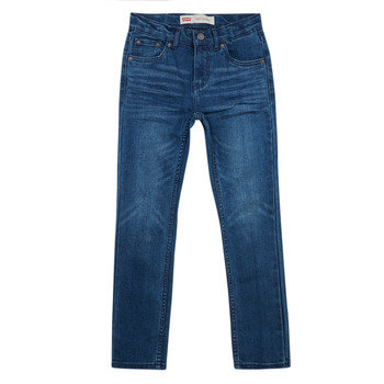 Textiel Jongens Skinny Jeans Levi's 510 SKINNY FIT JEANS Blauw / Brut