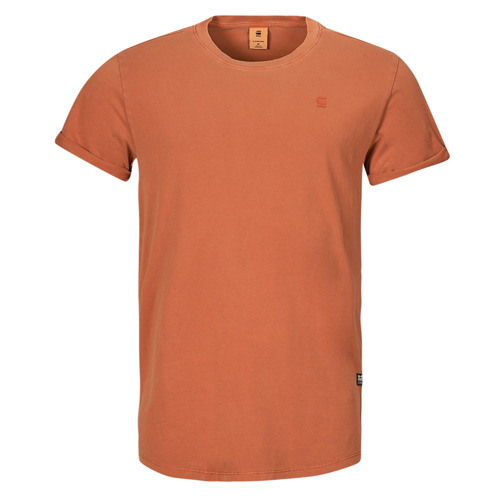 Textiel Heren T-shirts korte mouwen G-Star Raw LASH R T S\S Orange