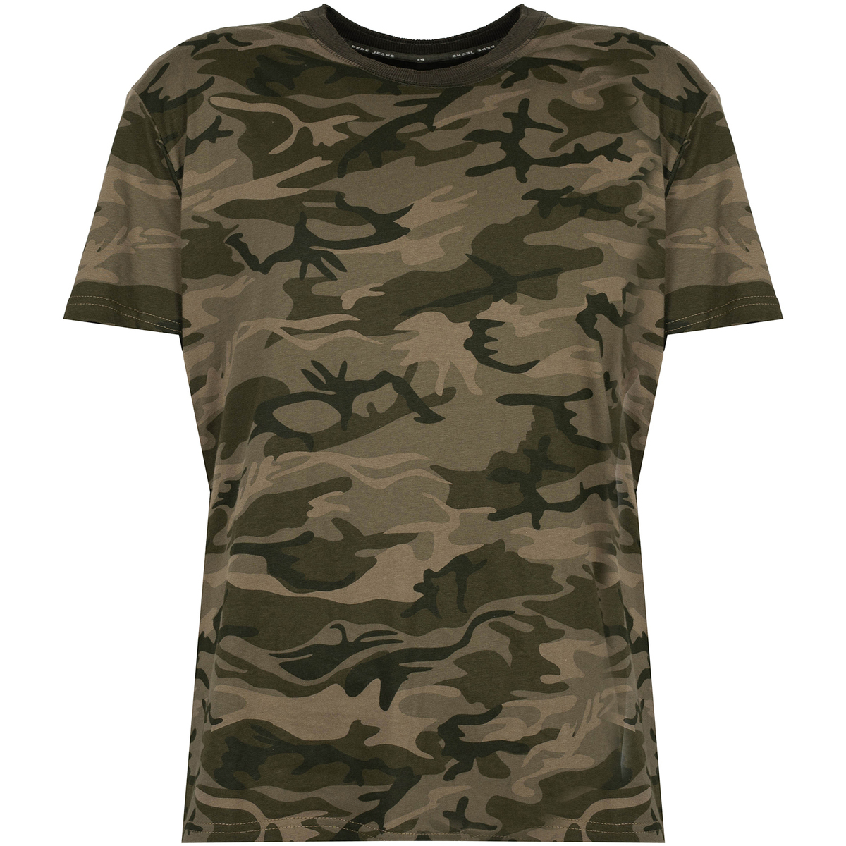 Textiel Heren T-shirts korte mouwen Pepe jeans PM508507 | Sykes Groen