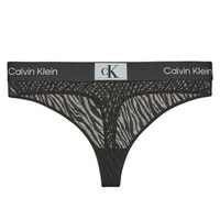 Ondergoed Dames Strings Calvin Klein Jeans MODERN THONG Zwart
