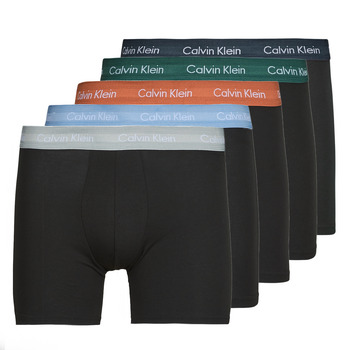 Ondergoed Heren Boxershorts Calvin Klein Jeans BOXER BRIEF X5 Zwart