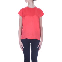 Textiel Dames T-shirts korte mouwen Aspesi 5628 C328 Orange