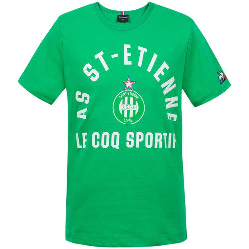 Textiel Kinderen T-shirts korte mouwen Le Coq Sportif  Groen