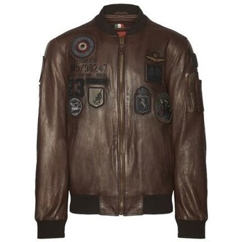 Textiel Heren Jacks / Blazers Aeronautica Militare PN5016PL171083 Brown