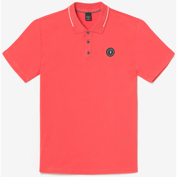Textiel Heren T-shirts & Polo’s Le Temps des Cerises Poloshirt ARON Rood